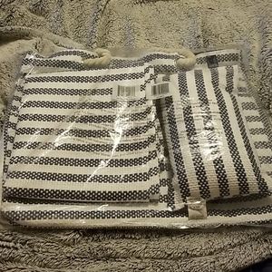 Beach set blue stripes